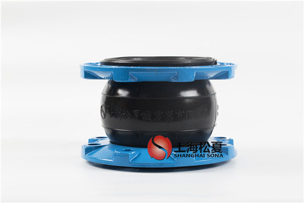DN150球墨法兰NRB材质橡胶软接头耐油性好